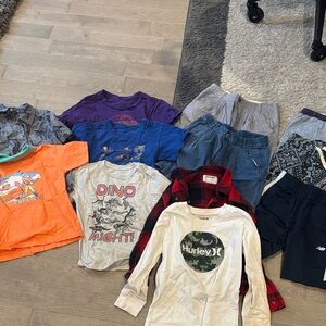 Hurley Old Navy Uniqlo Boys Shirt Tee Shorts